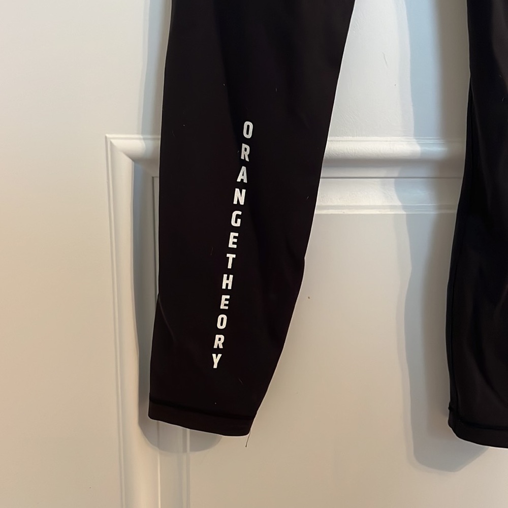 Lululemon OrangeTheroy Wonder Train 25” Leggings